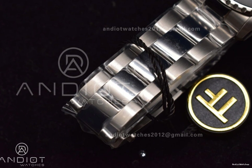 Bezel Bracelet Blue 482 Automatic TF 44 Dial 1:1 Thermal White Ceramic SS on Edition Blue SuperOcean A Best 0208